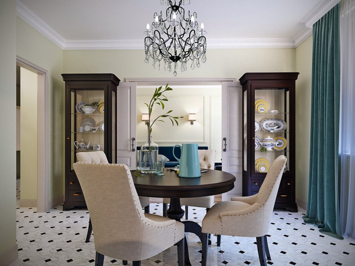 Неоклассика гостиная 2022