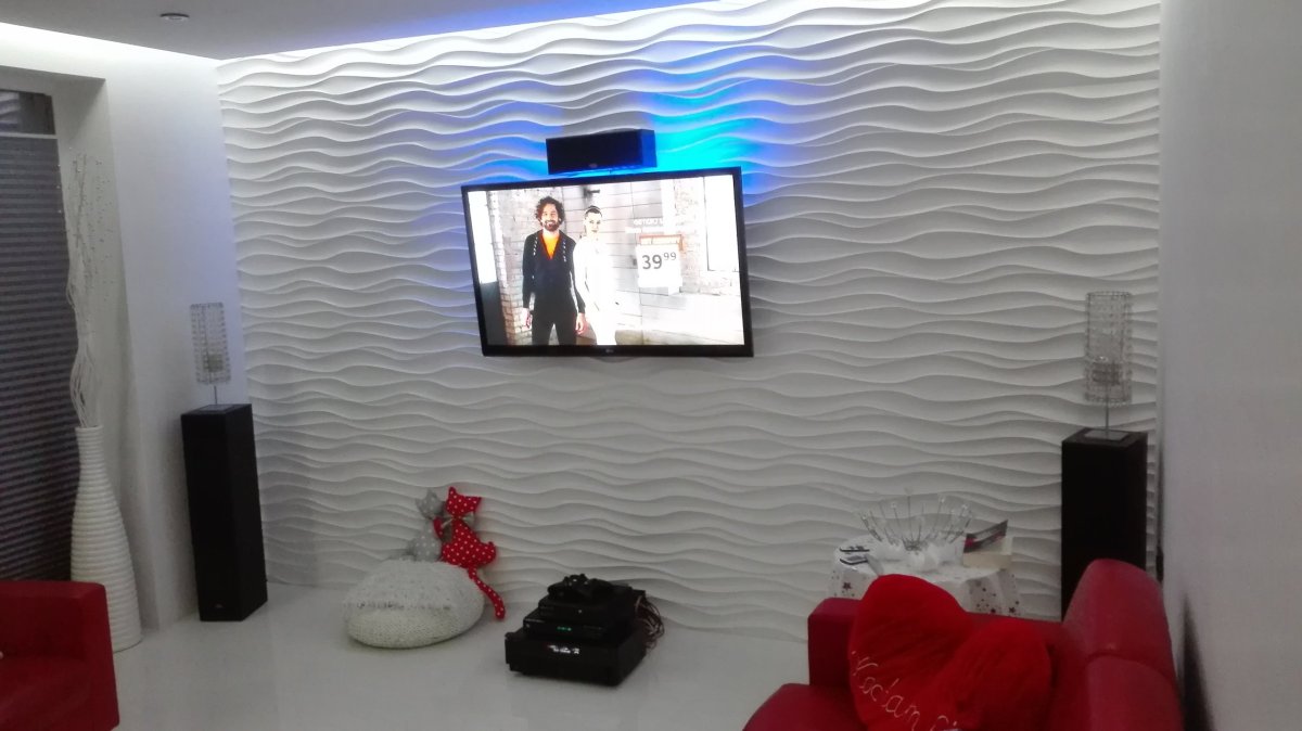 Панель 3d волна 60х60 армированные dosuszone