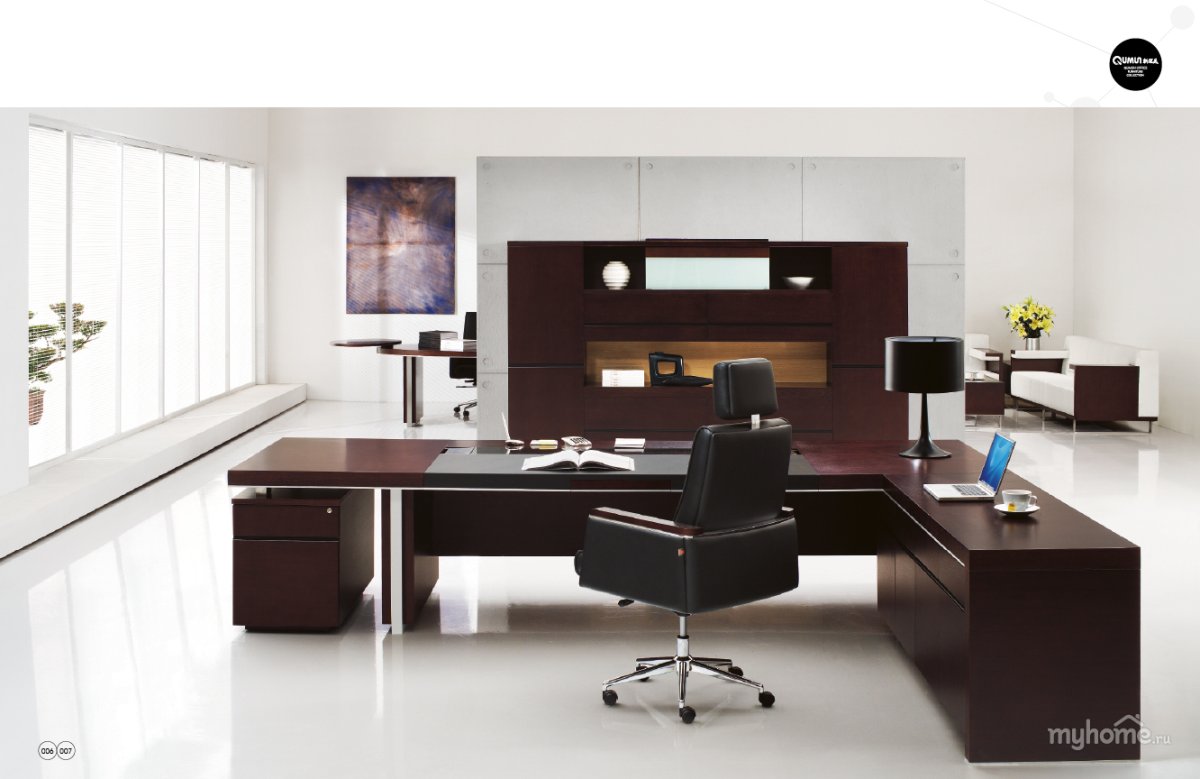 Кабинет руководителя в стиле Модерн