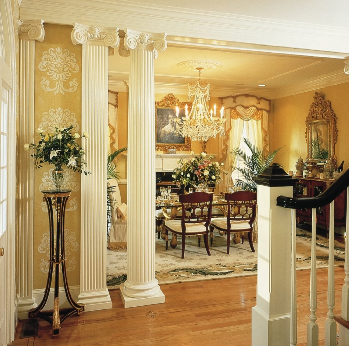 Отделка пилястр