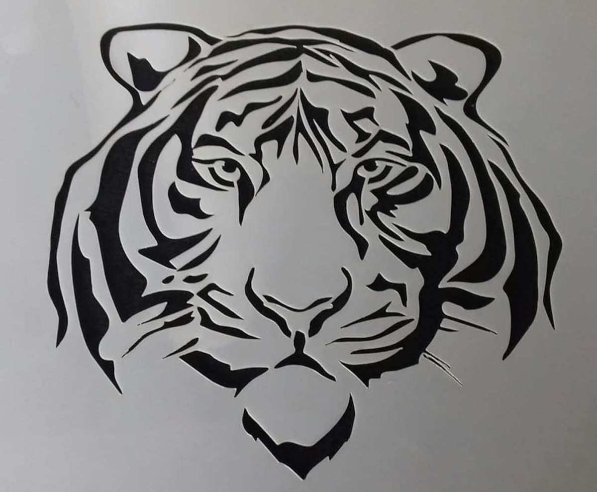 Тигр силуэт