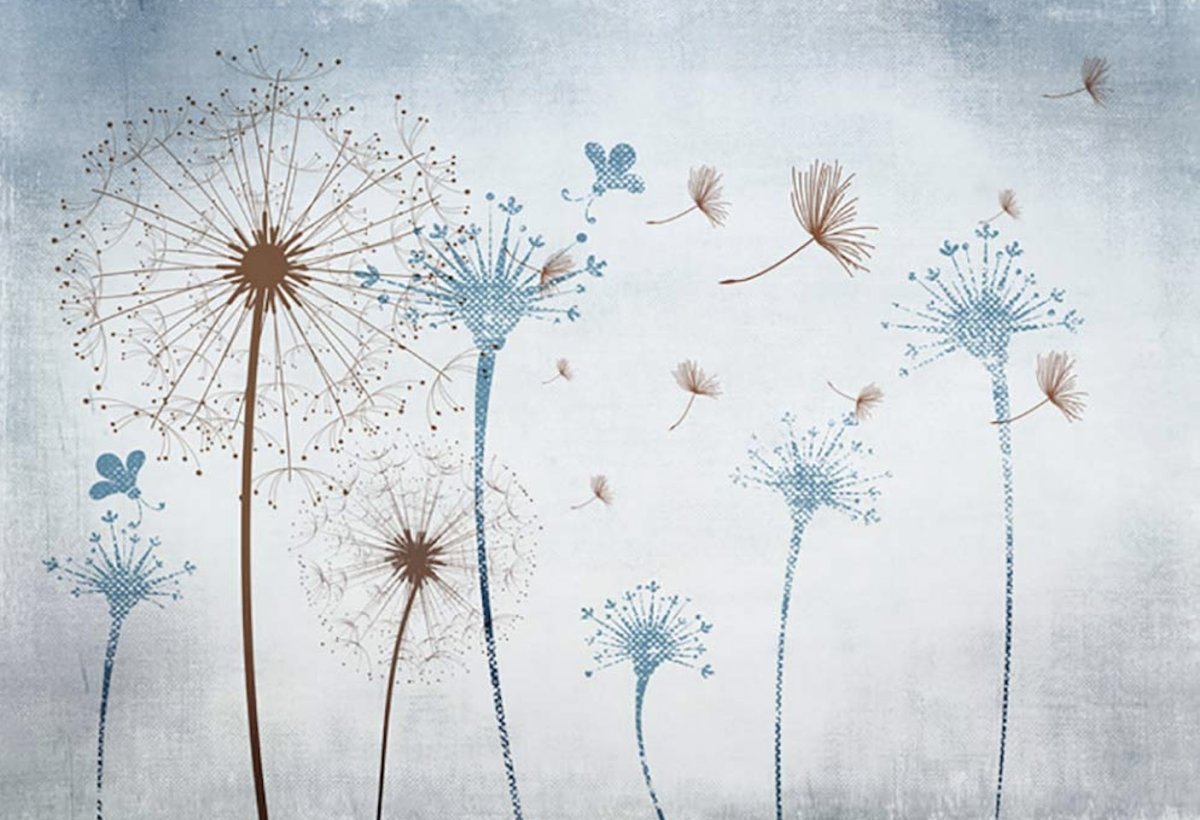 Спальня в одуванчиках