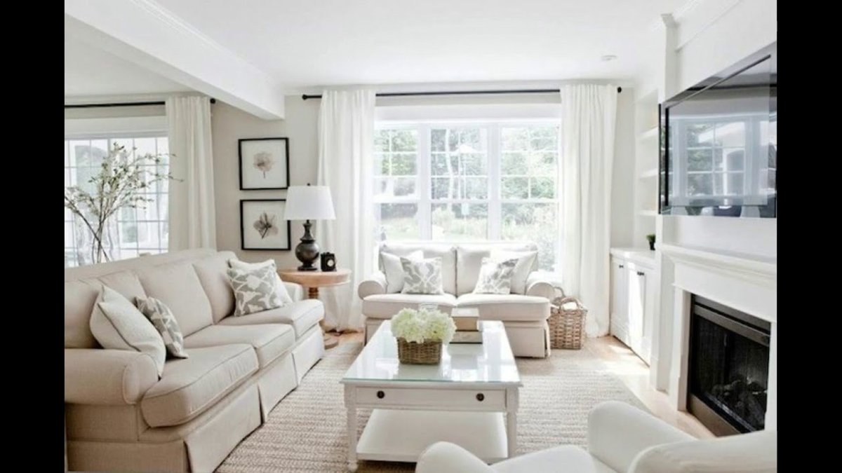 Светлая гостиная