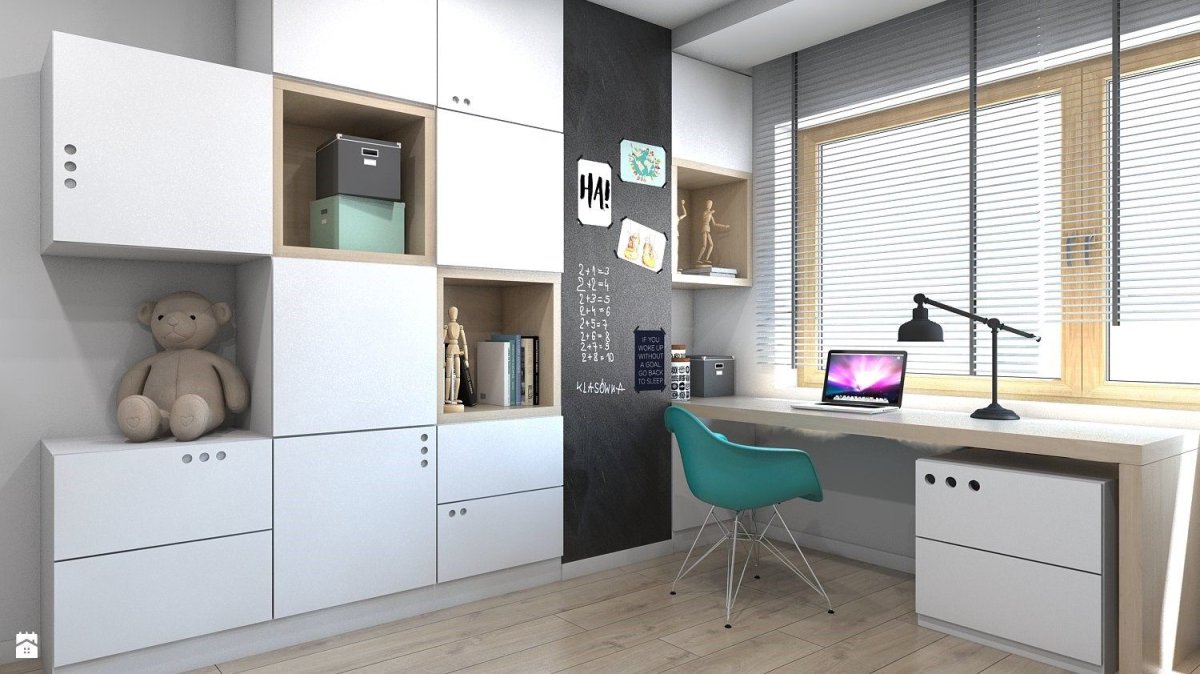 Комната для молодого человека с мебелью из Икеи