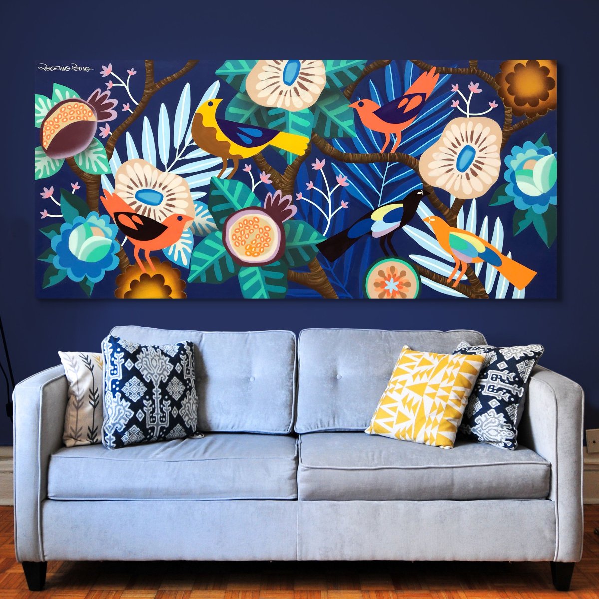 Абстрактные картины для интерьера