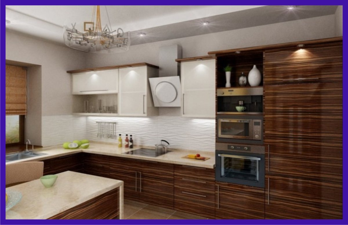 Кухня икеа Будбин белая в стиле Неоклассика