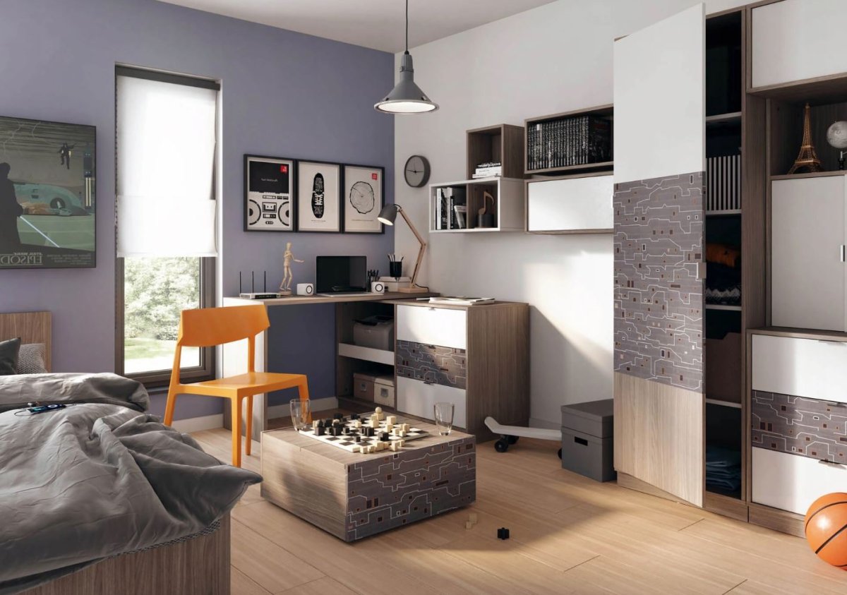 Модульная детская Румер-Аква