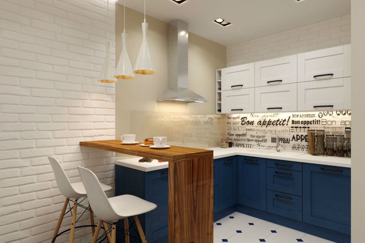 Стеновые панели до середины стены