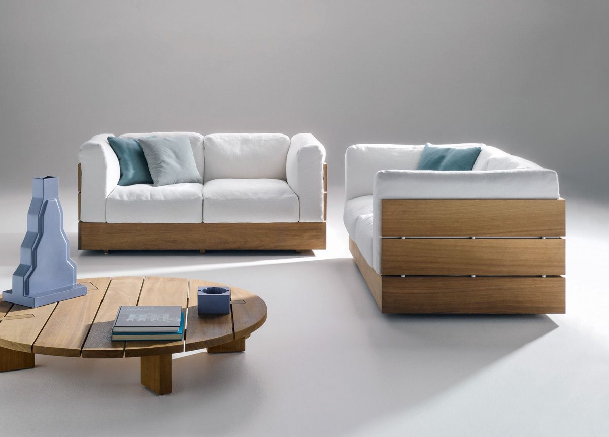 Дизайнерская мягкая мебель из дерева