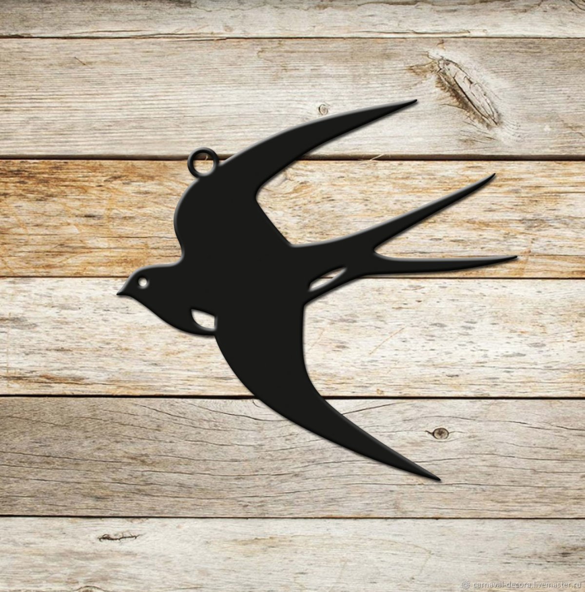 Стилизованные летящие птицы