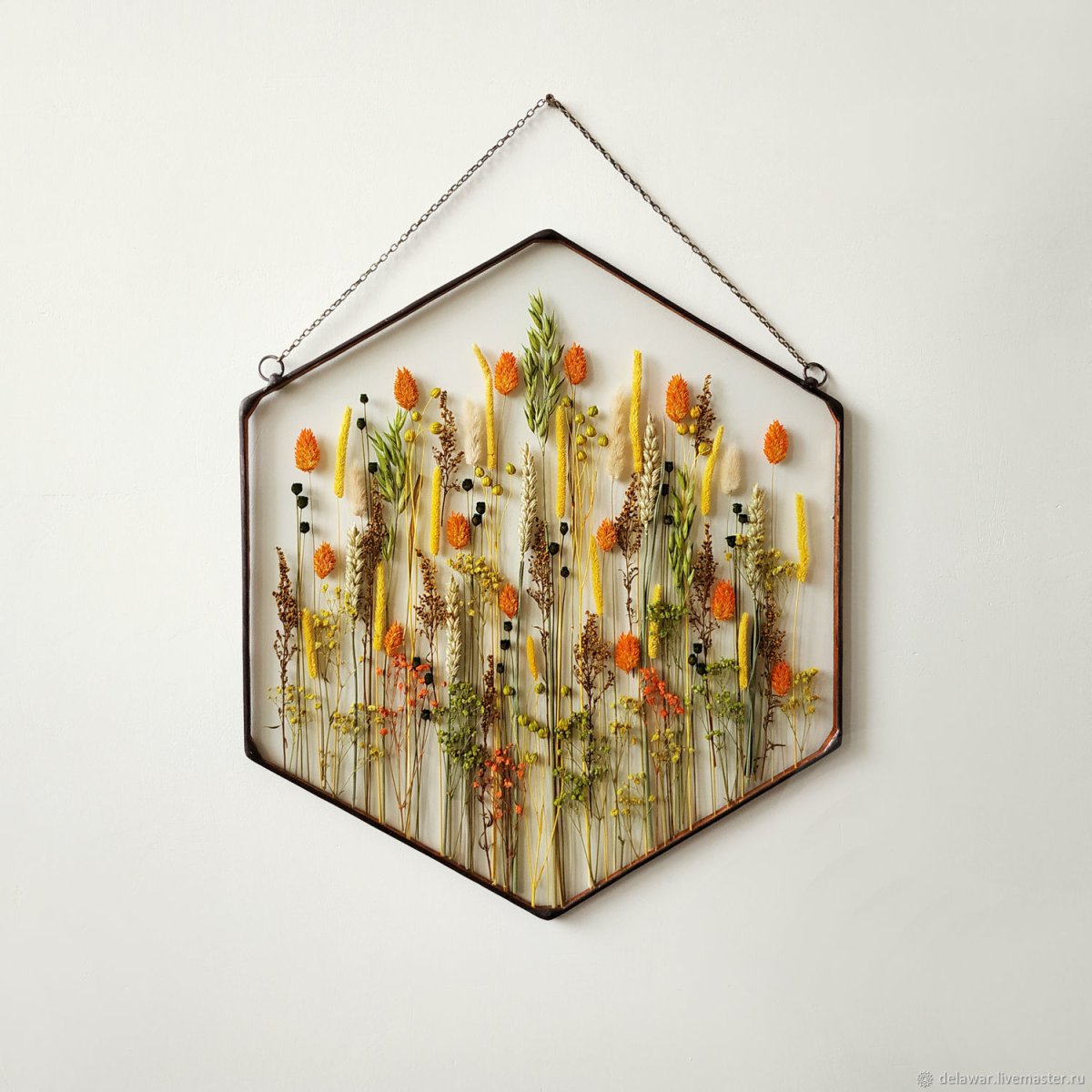 Гербариум с сухоцветами