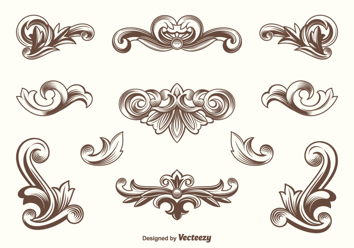 Старинные вензеля