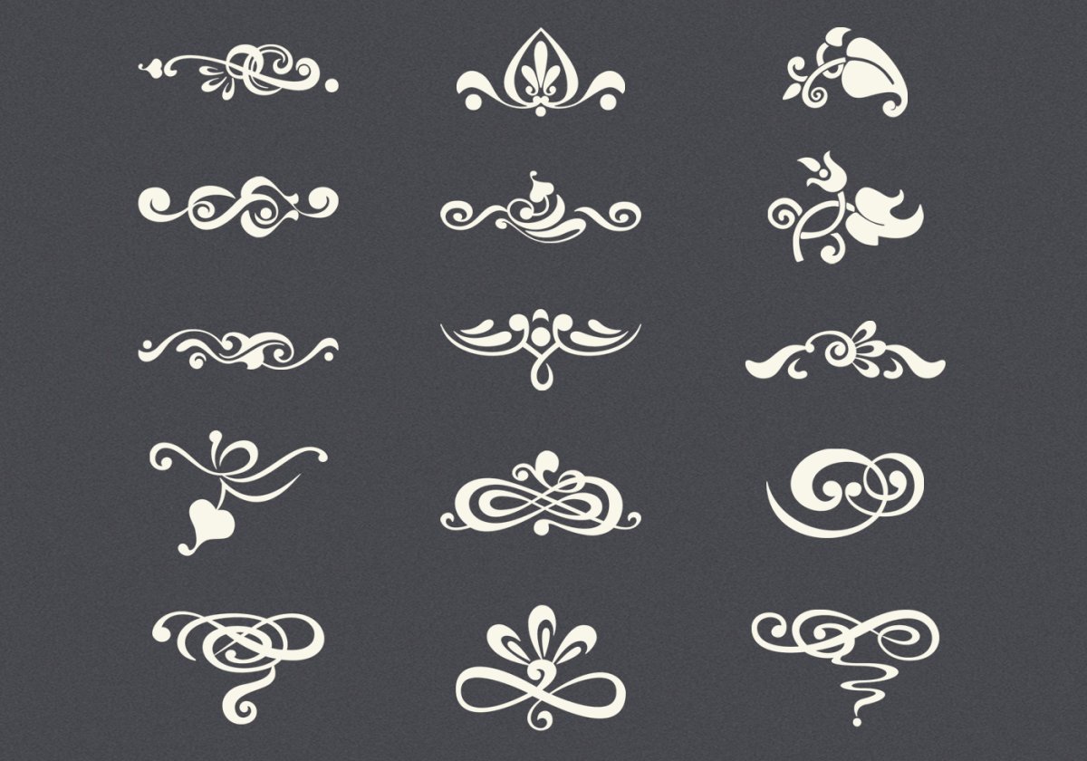Вензеля для визиток