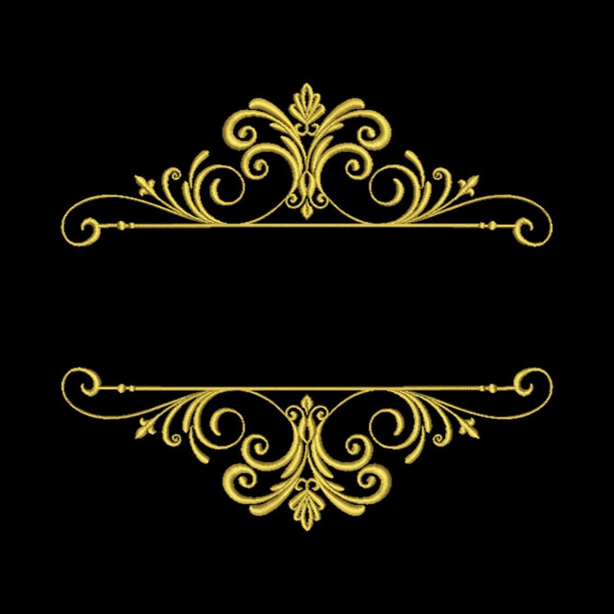 Трафареты для дизайна мебели Вензель