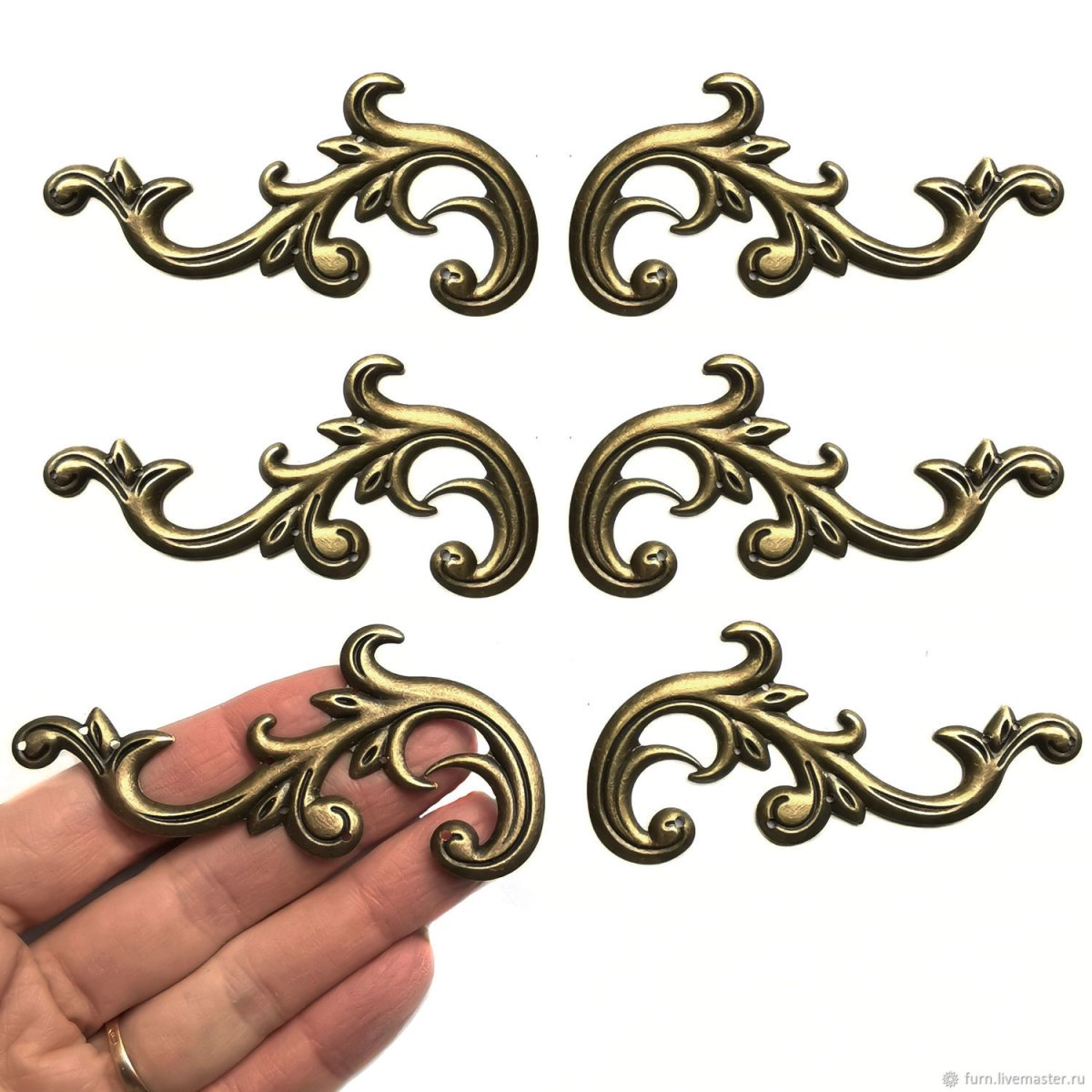 Металлический декор для мебели