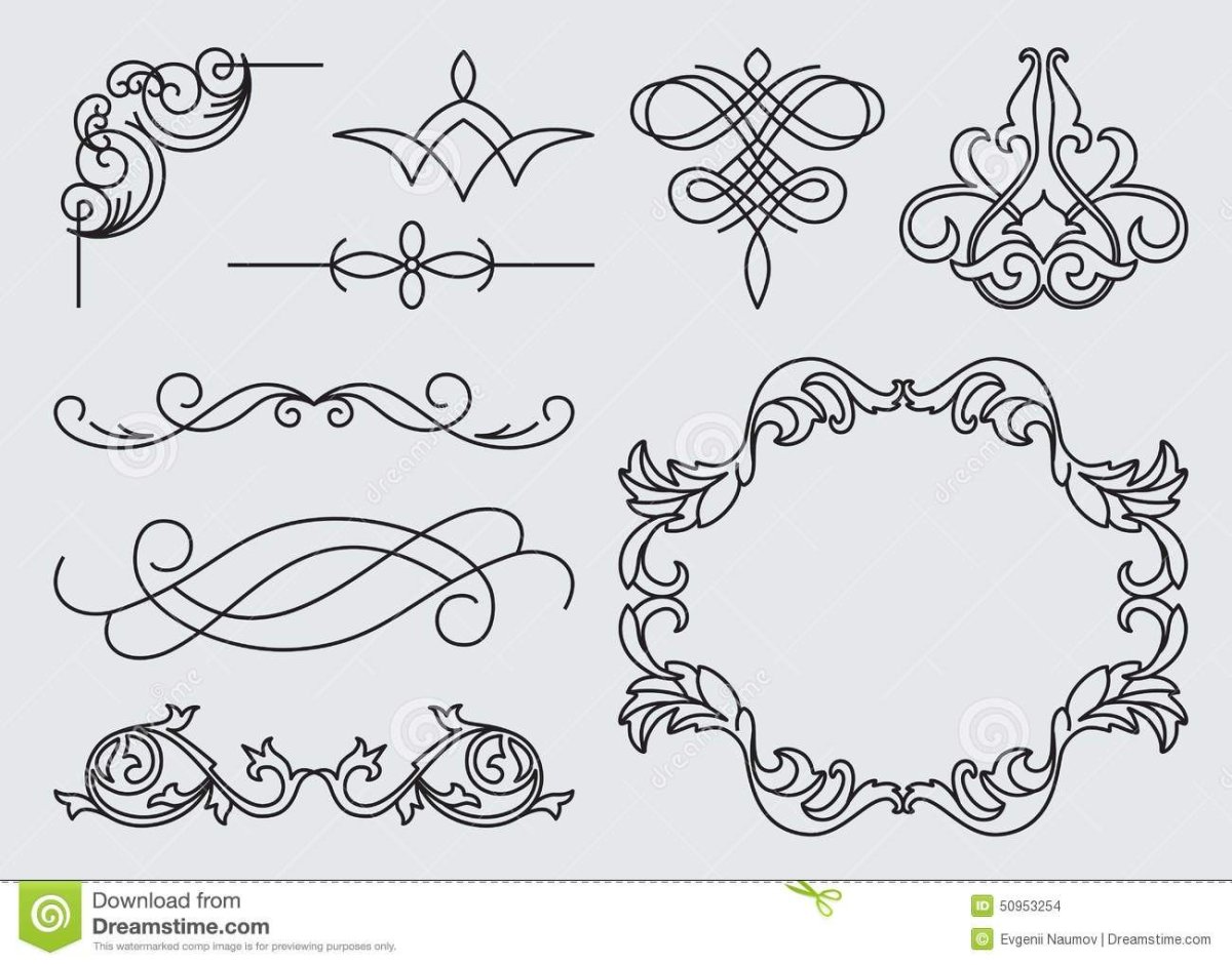 Орнамент в стиле Барокко