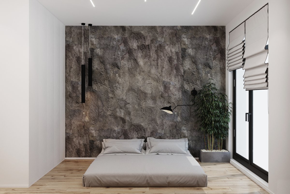 Декоративная шпаклевка в интерьере