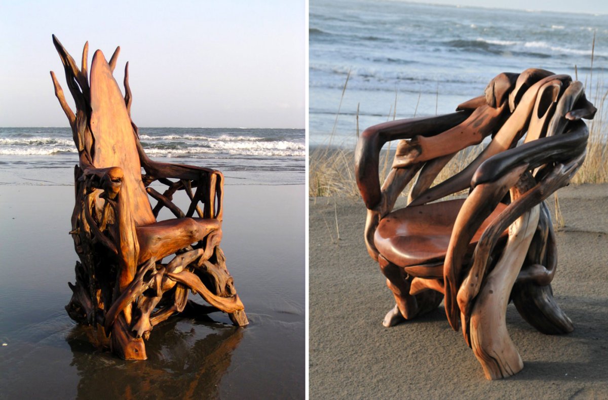 Мебель из корня дерева