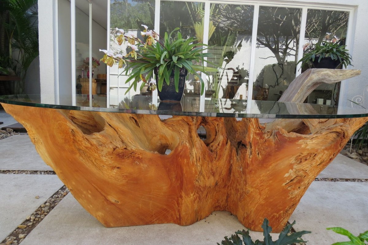 Корень дуба стол