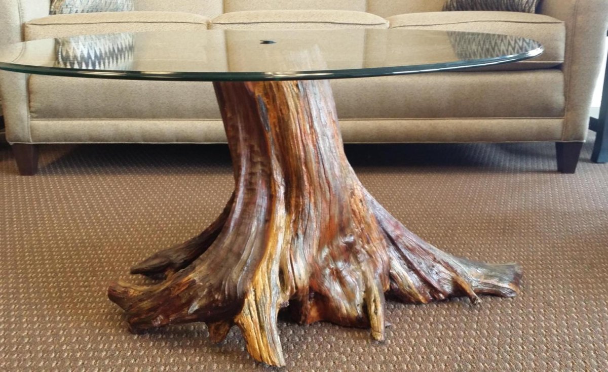 Стол из корня дерева