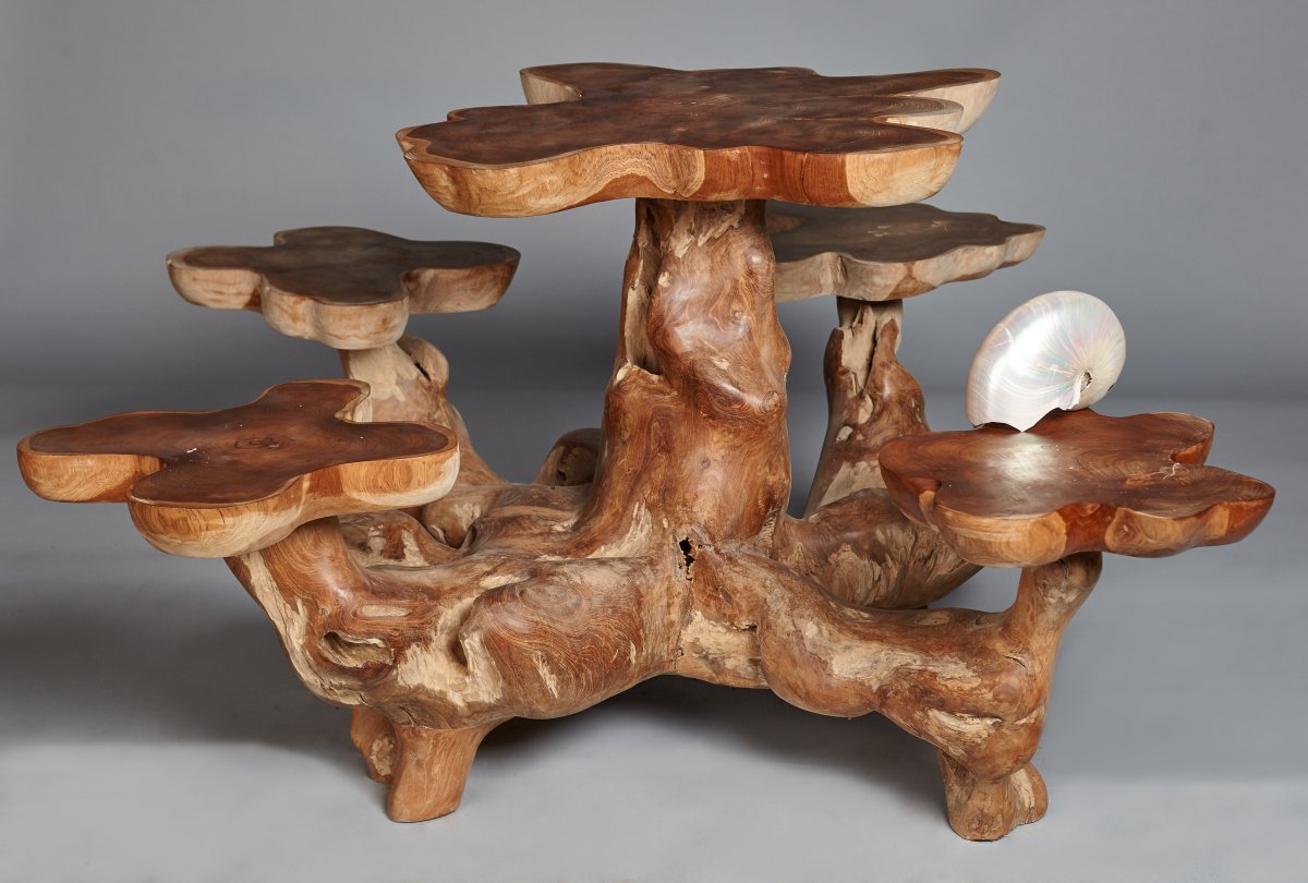 Консоль из корня дерева