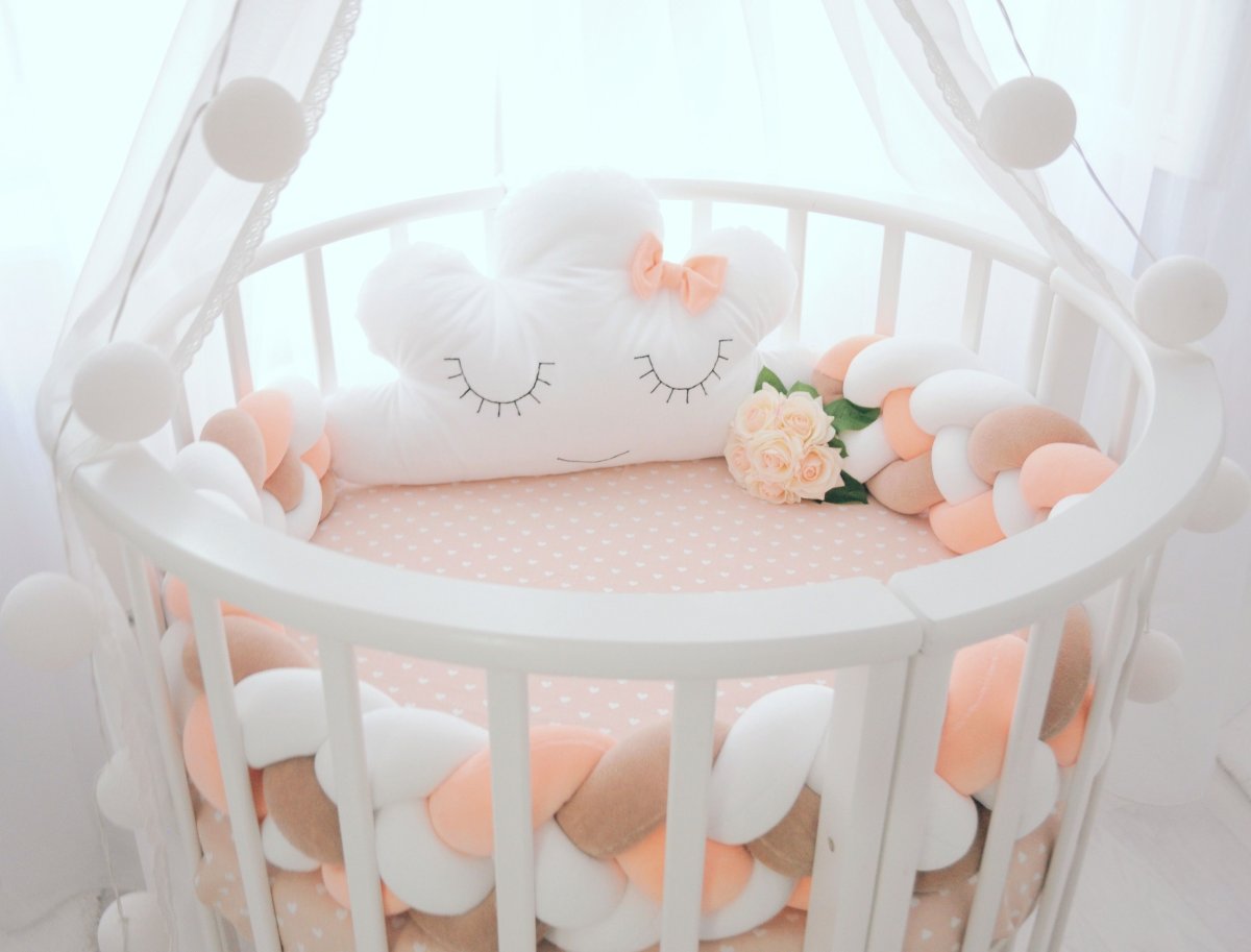 Кроватка овальная Maxi 9 v1