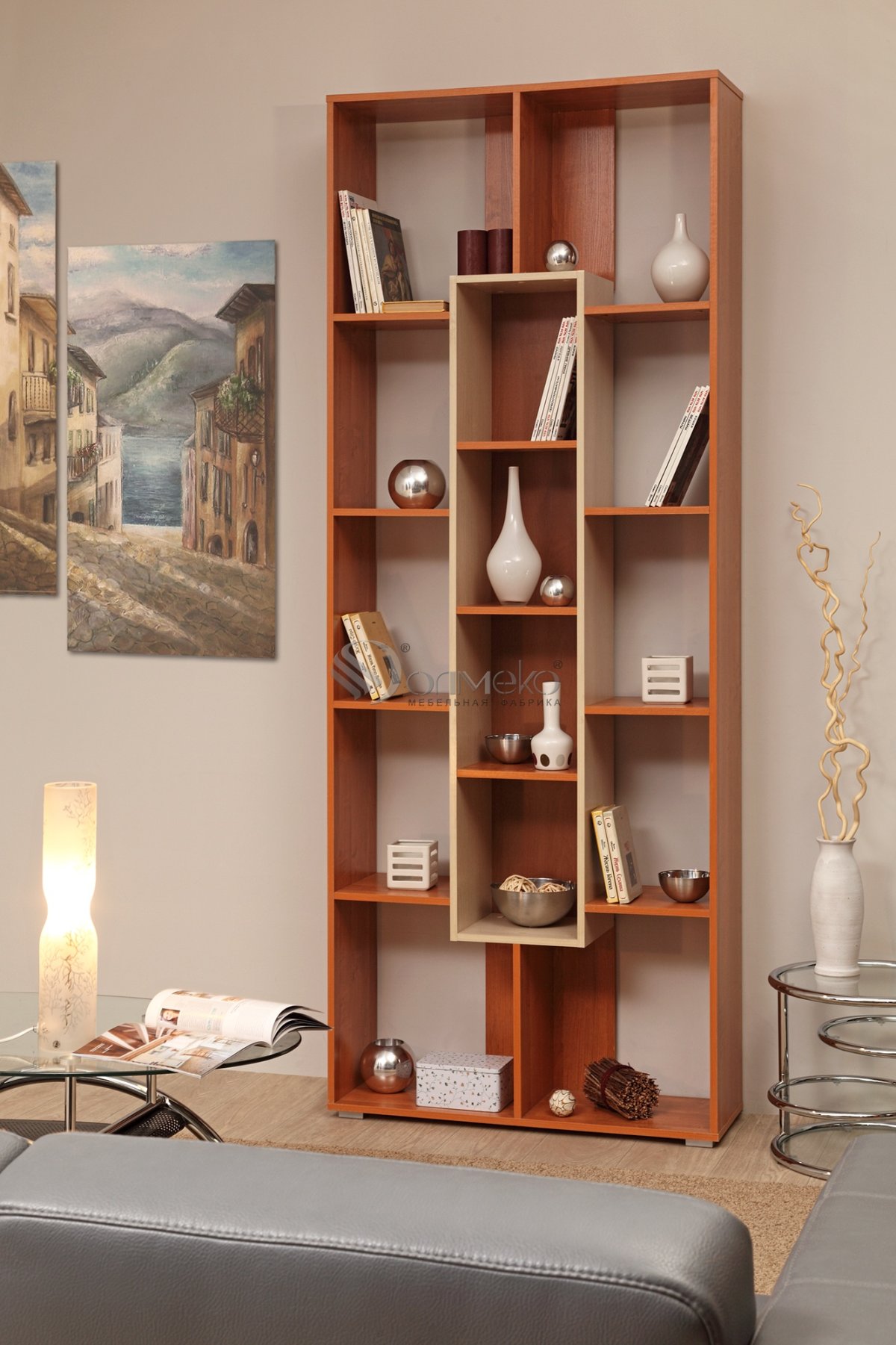 Lack ЛАКК полочный модуль навесной 30x190 см