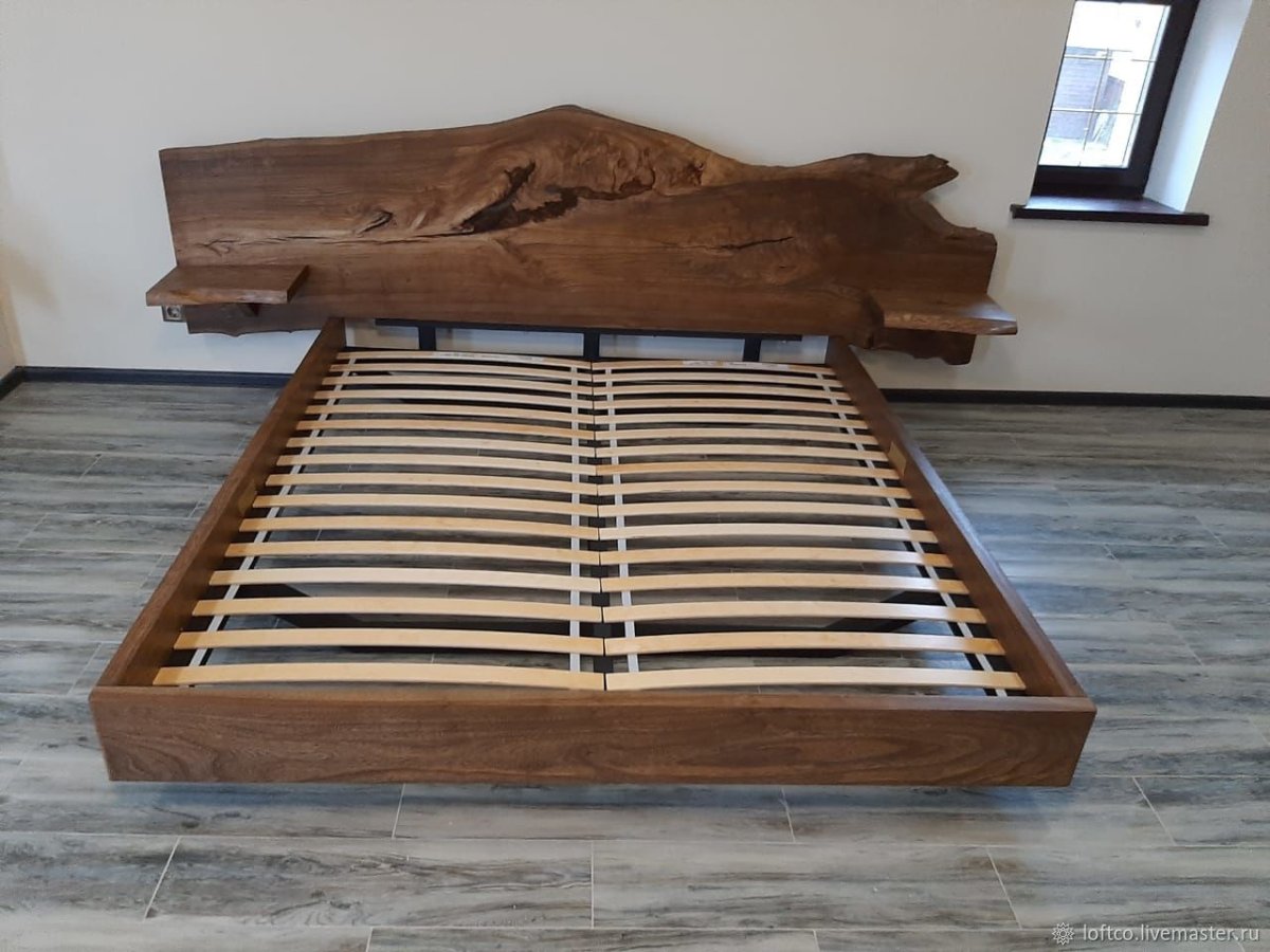 Кровать лофт карагач