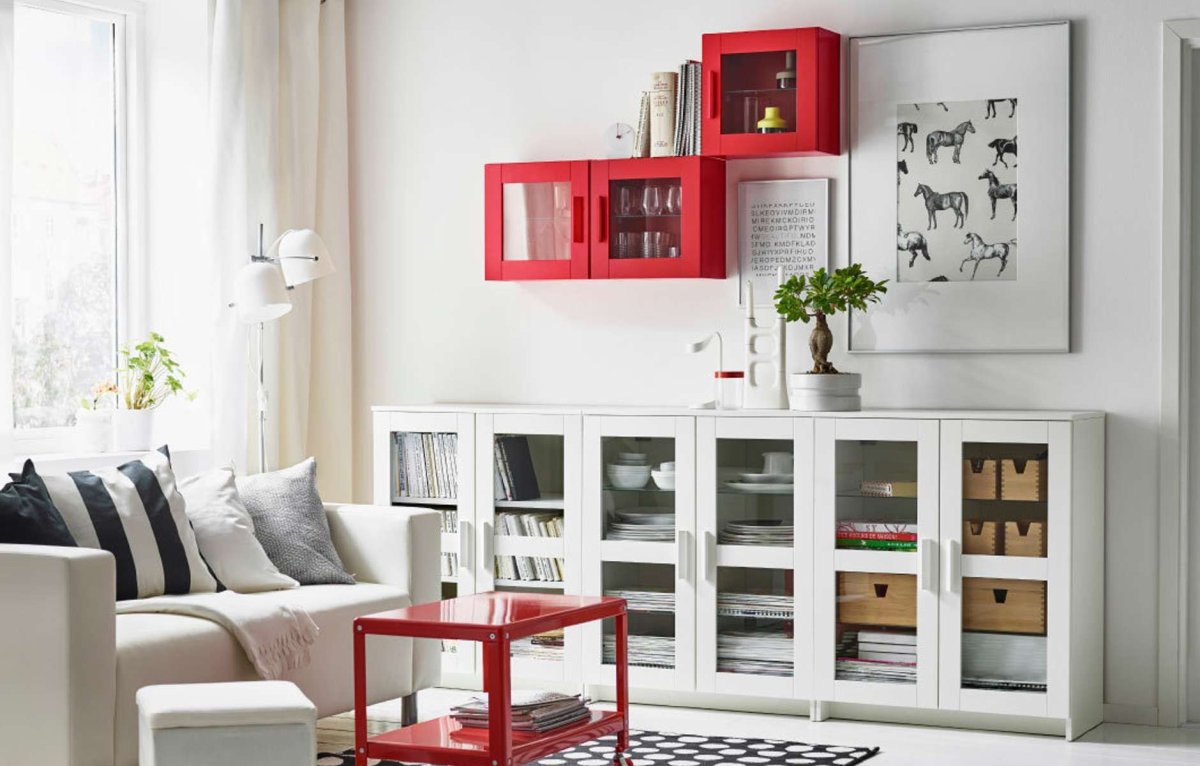 Стеллаж куб , белый, икеа