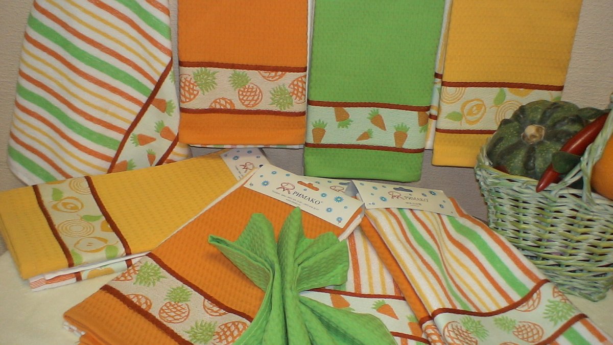 Комплект кухонных полотенец