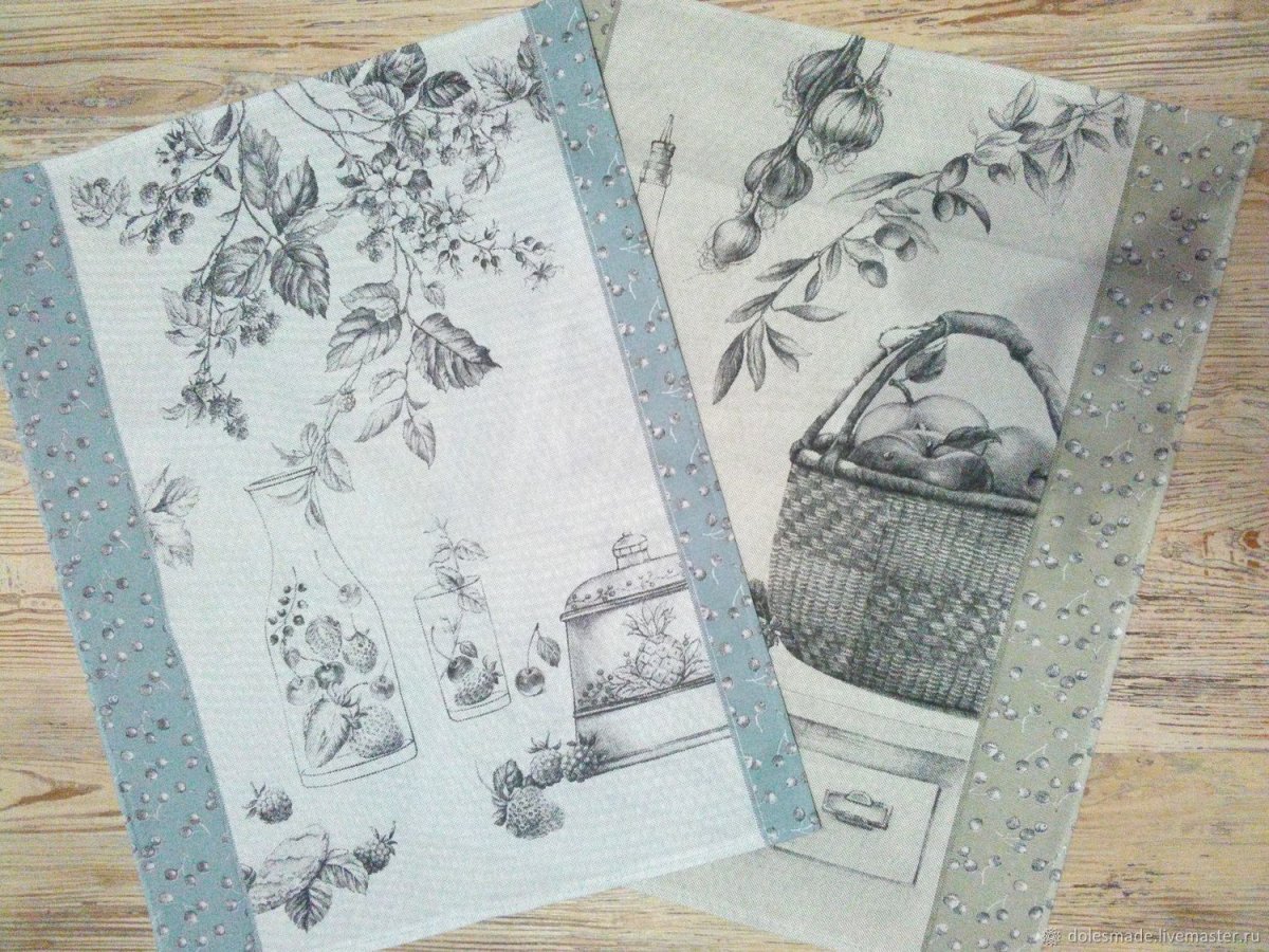 Текстильные полотенце для кухни