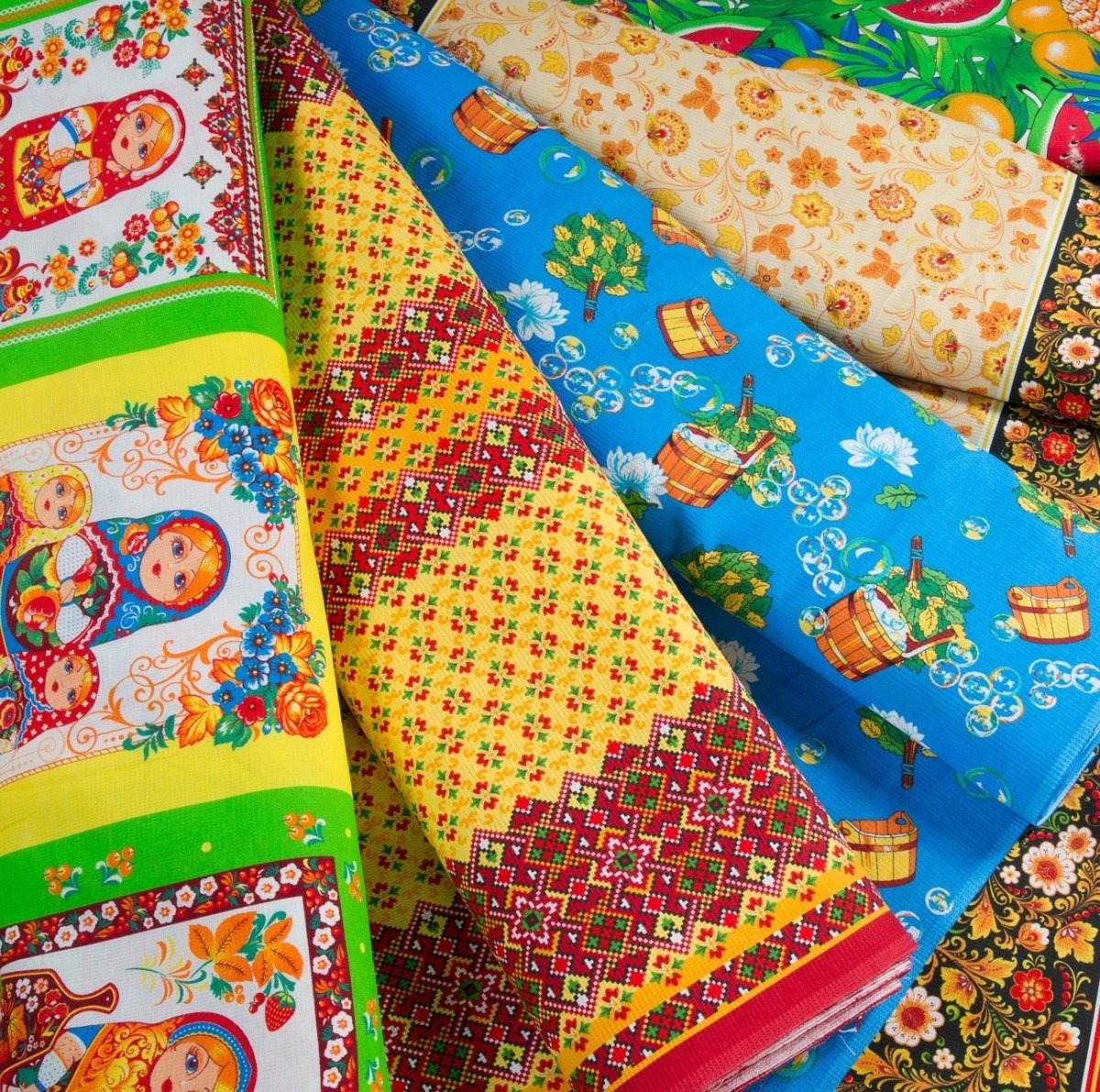 Красивые кухонные полотенца