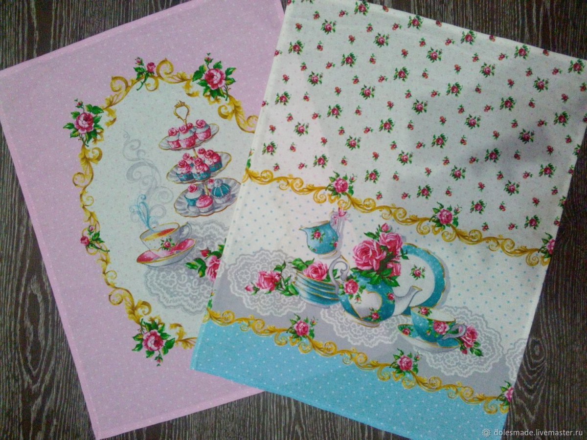 Полотенца кухонные махровые Римако