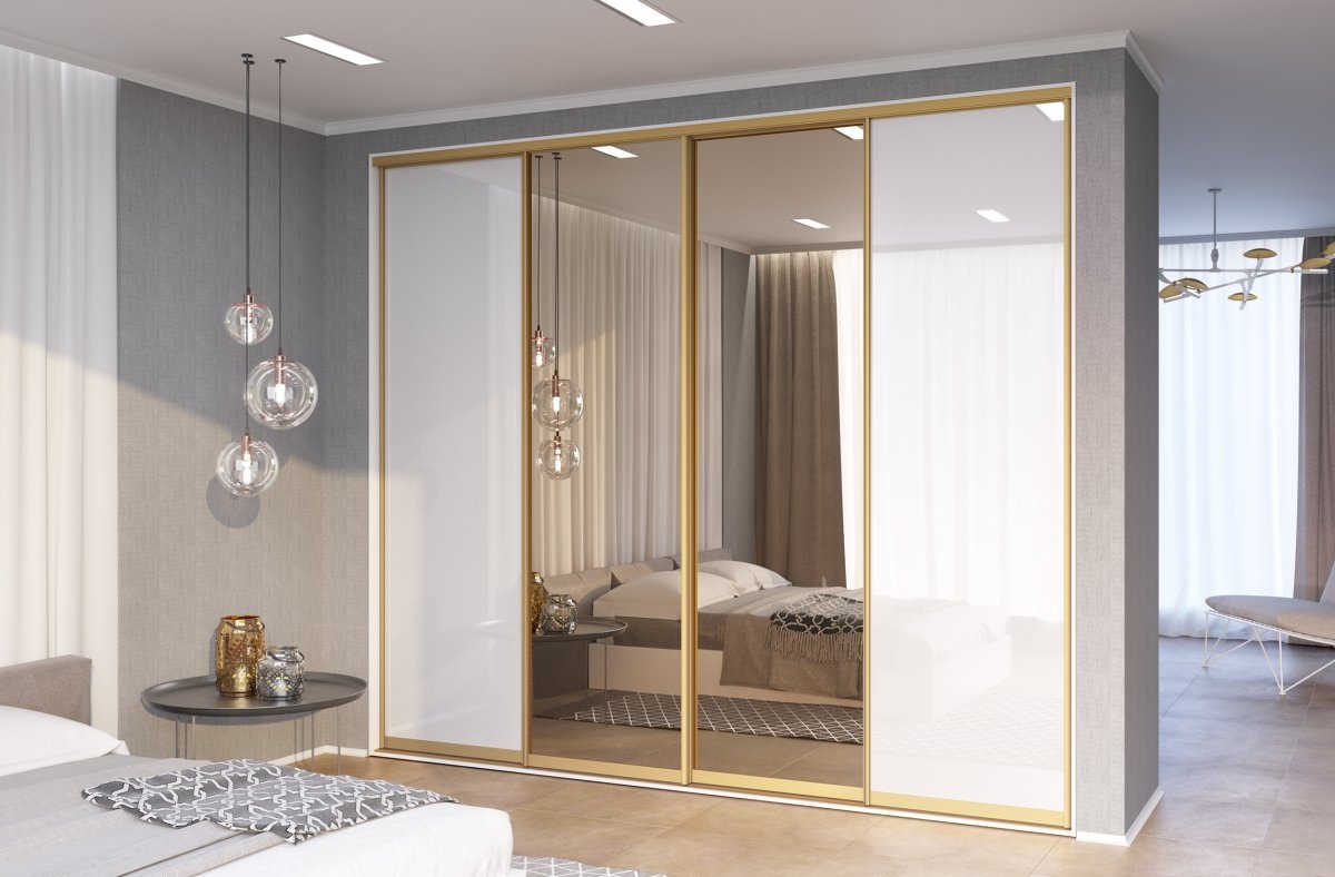 Красивые встроенные шкафы