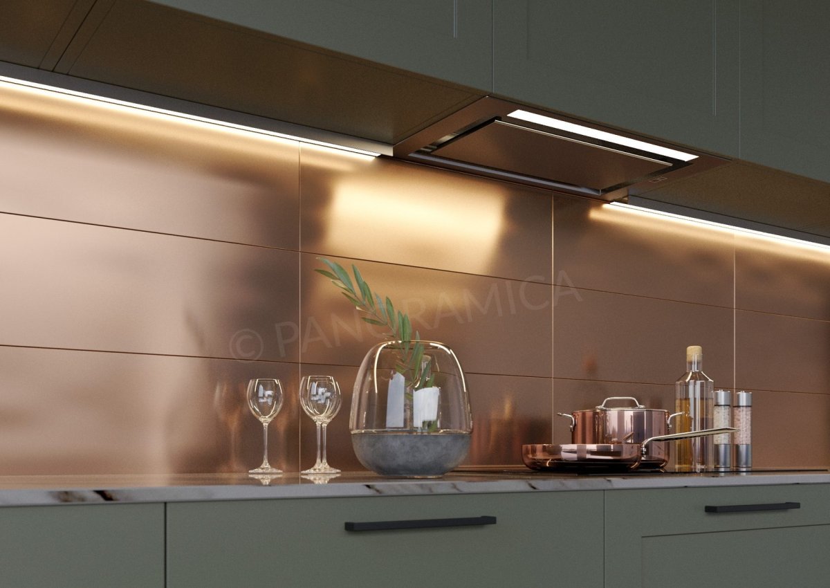 Кухонный фартук из металла