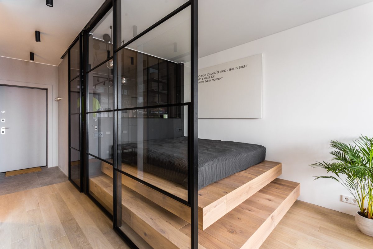 Лофт перегородки в интерьере