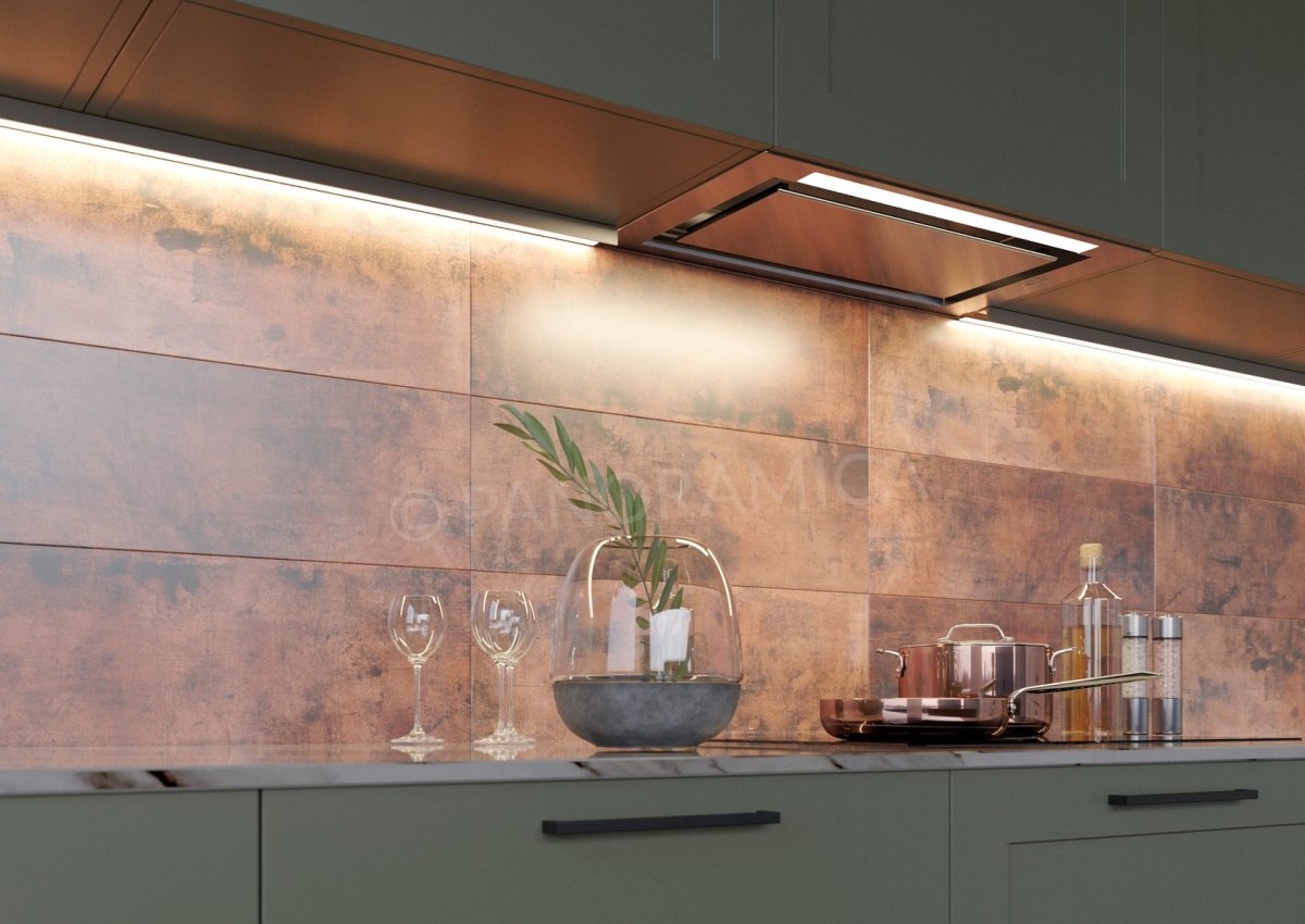 Кухонный фартук из металла