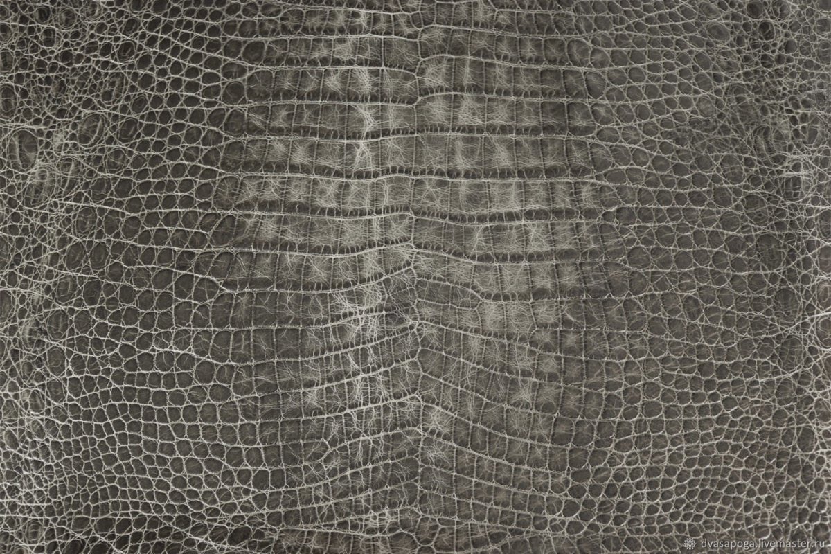 Искусственная кожа lt.Brown 43609 крокодил