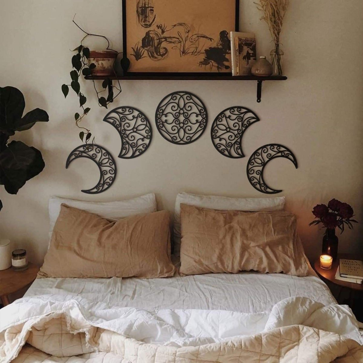 Декор изголовья кровати