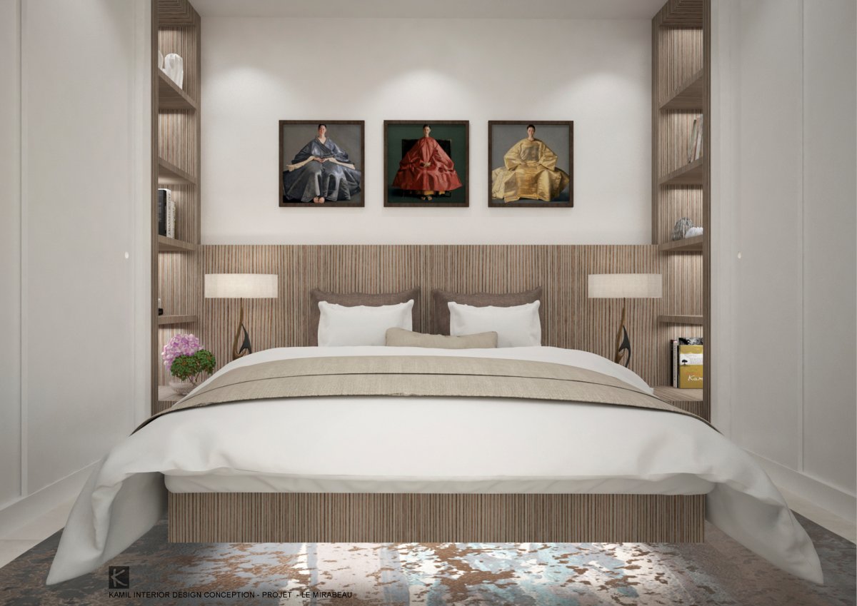 Встроенная кровать в шкаф в спальню