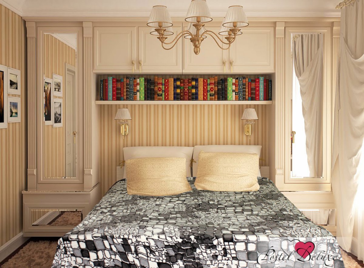 Спальня со встроенным шкафом