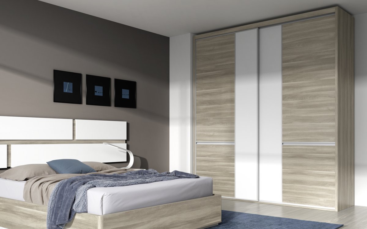 Шкафы в спальню Минимализм небольшой