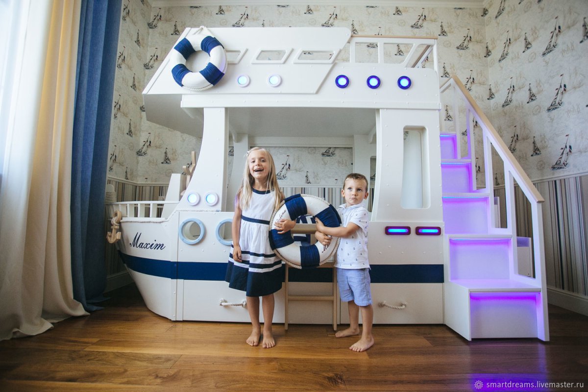 Smart Dreams кровать корабль