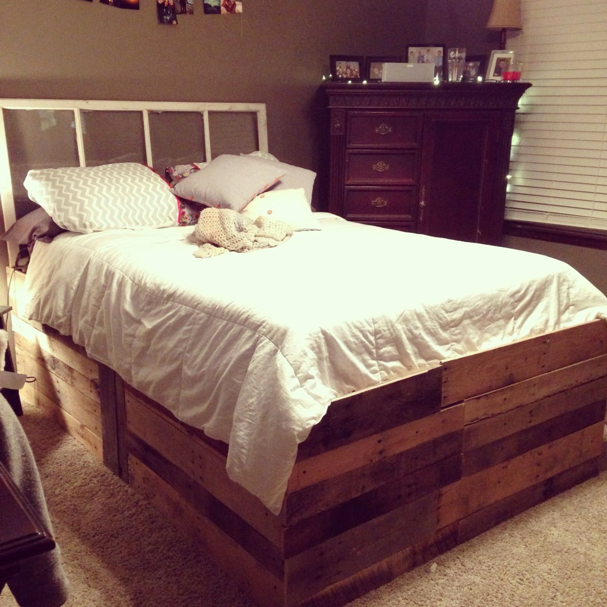 Самодельная навесная кровать