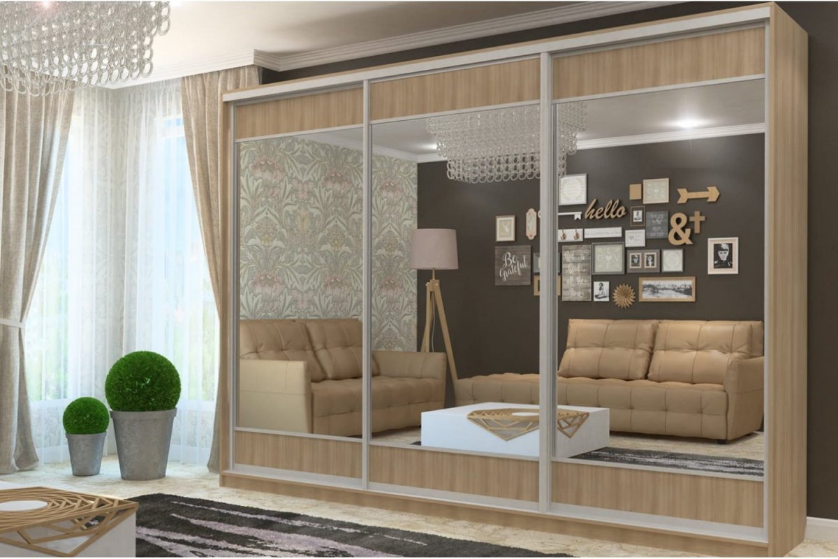 Угловой шкаф купе аристо