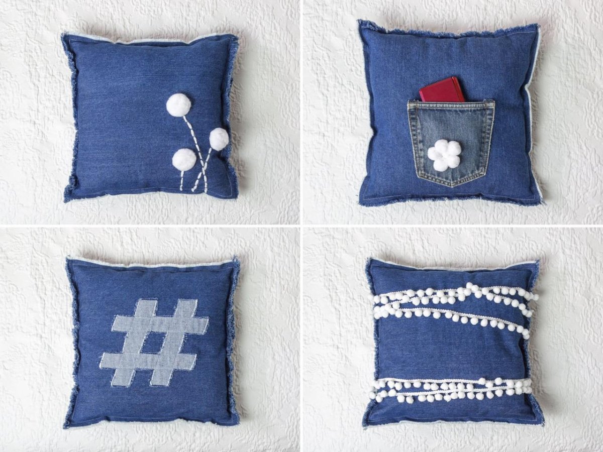 Фьюжн подушка сшита