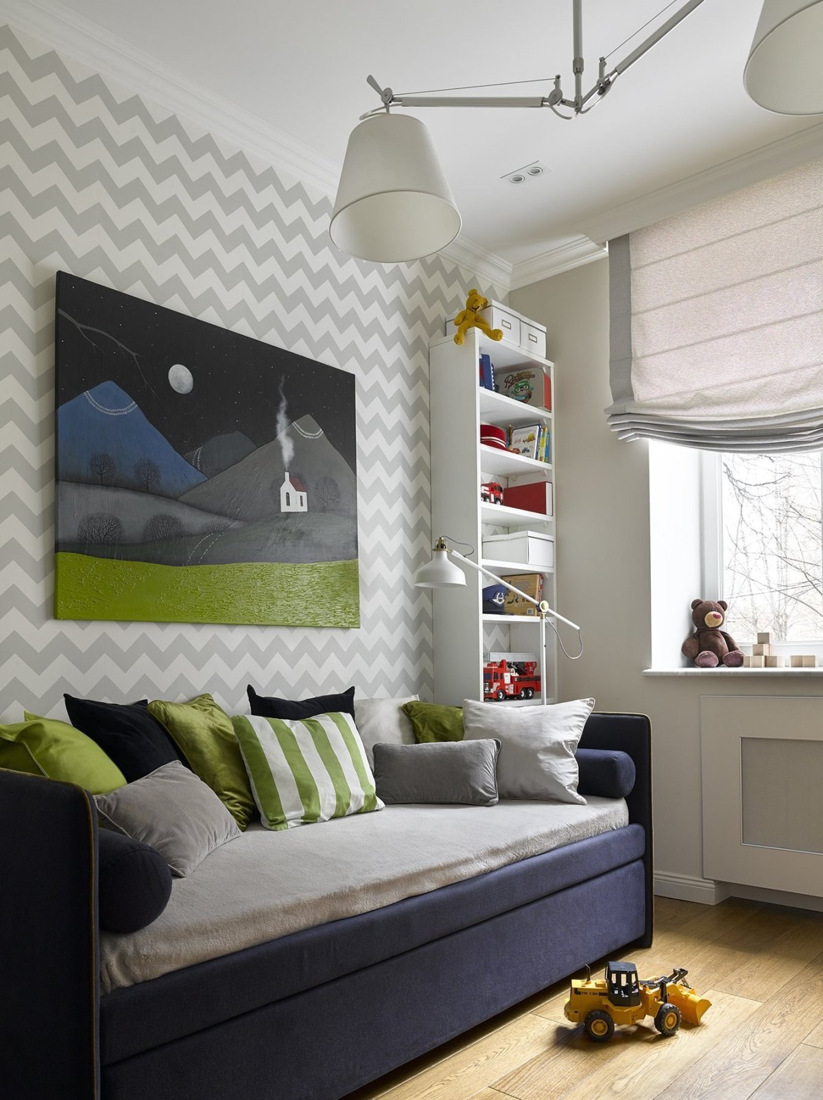 Обстановка комнаты для подростка мальчика прямоугольник