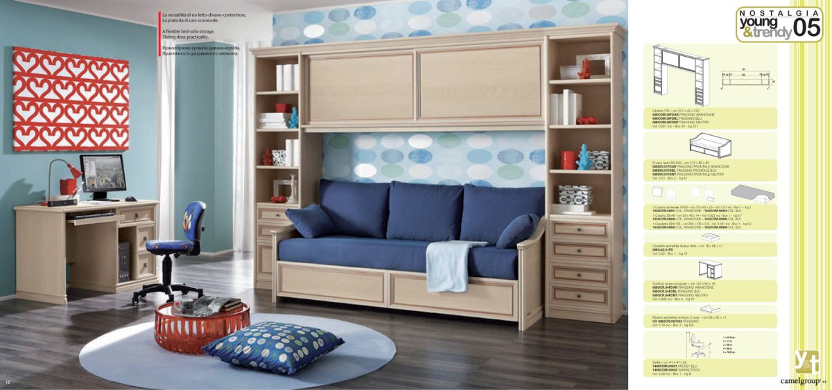 Комната подростка в американском стиле