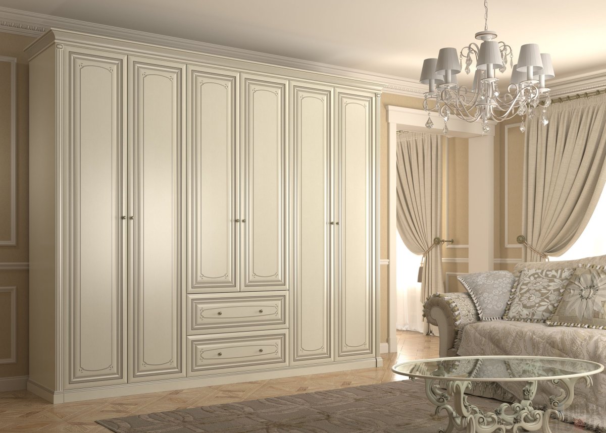 Белые гостиные в классическом стиле