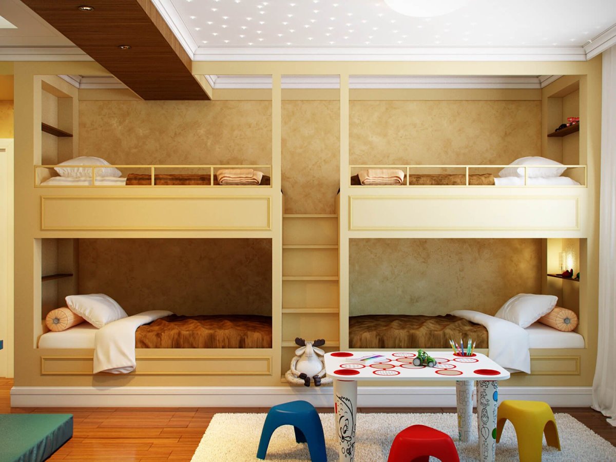 Комната с двумя кроватями